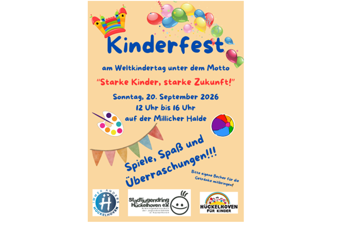 Kinderfest 2026 Flyer